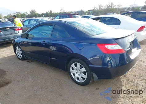 2007 Honda Civic Lx z USA, uszkodzony, nr VIN 2HGFG12687H575001